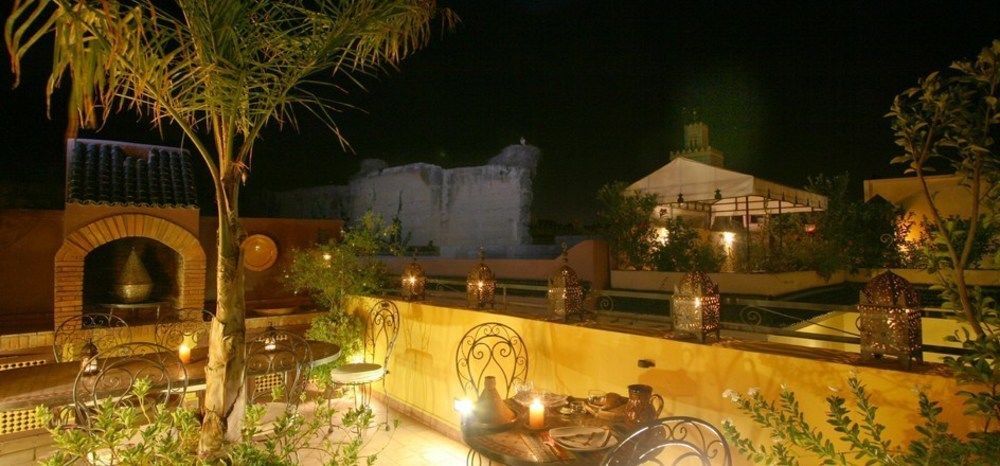 Riad Villa Harmonie Marakeş Restoran fotoğraf